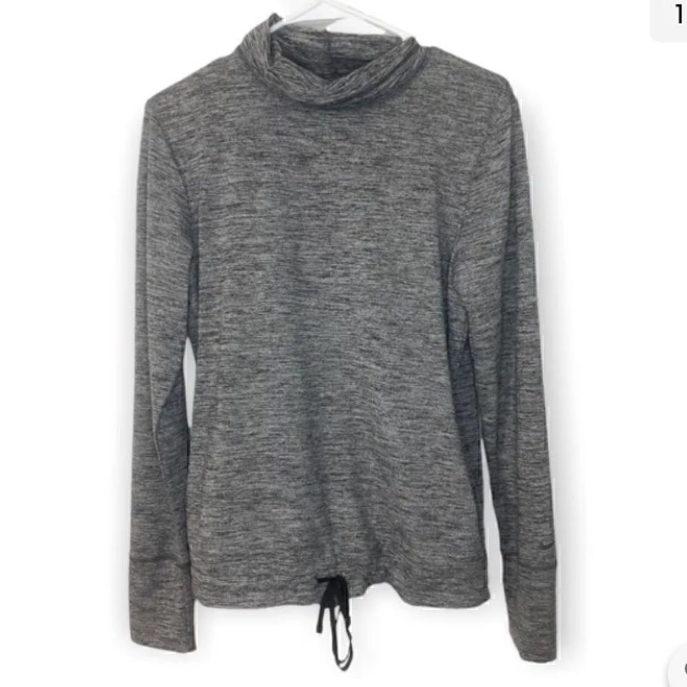 Nike Women's Yoga Funnel-Neck Dri-fit Top